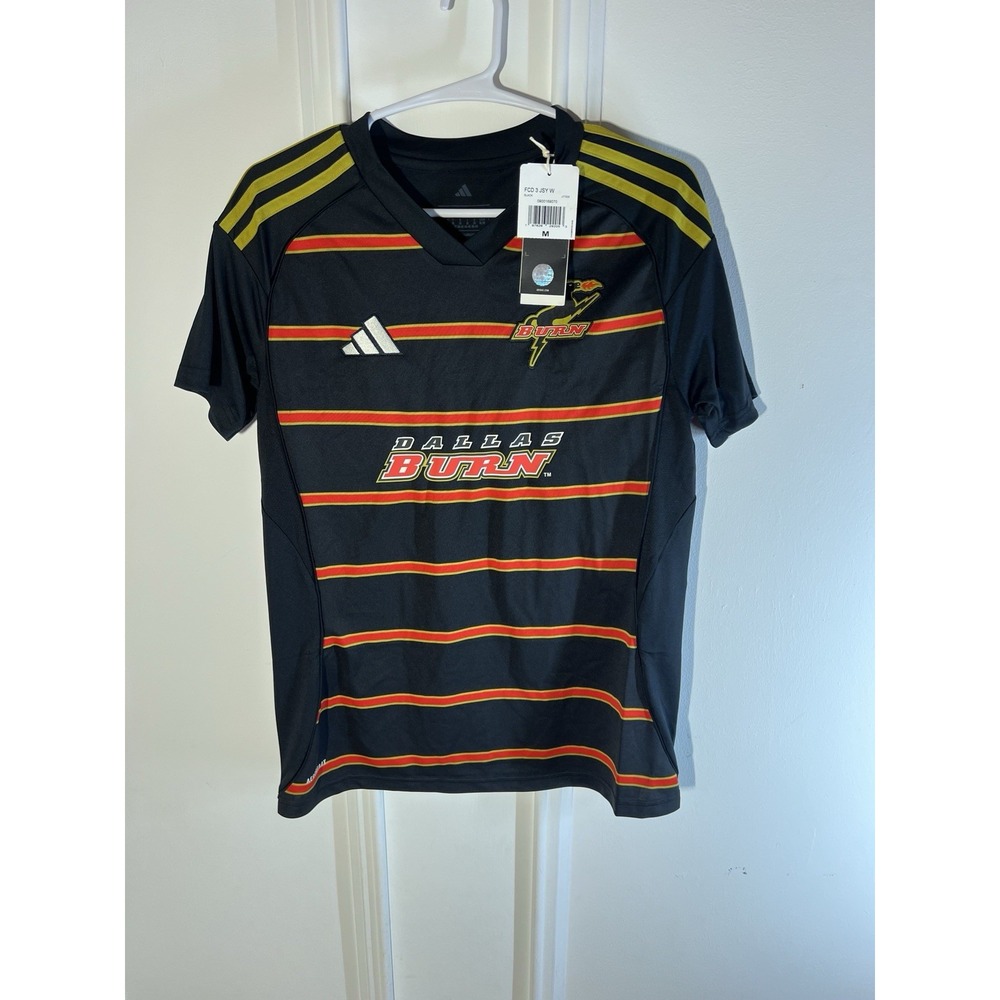 adidas Dallas Burn FC Dallas 2025 Archive Jersey Mens M Black JI7358 NWT MLS